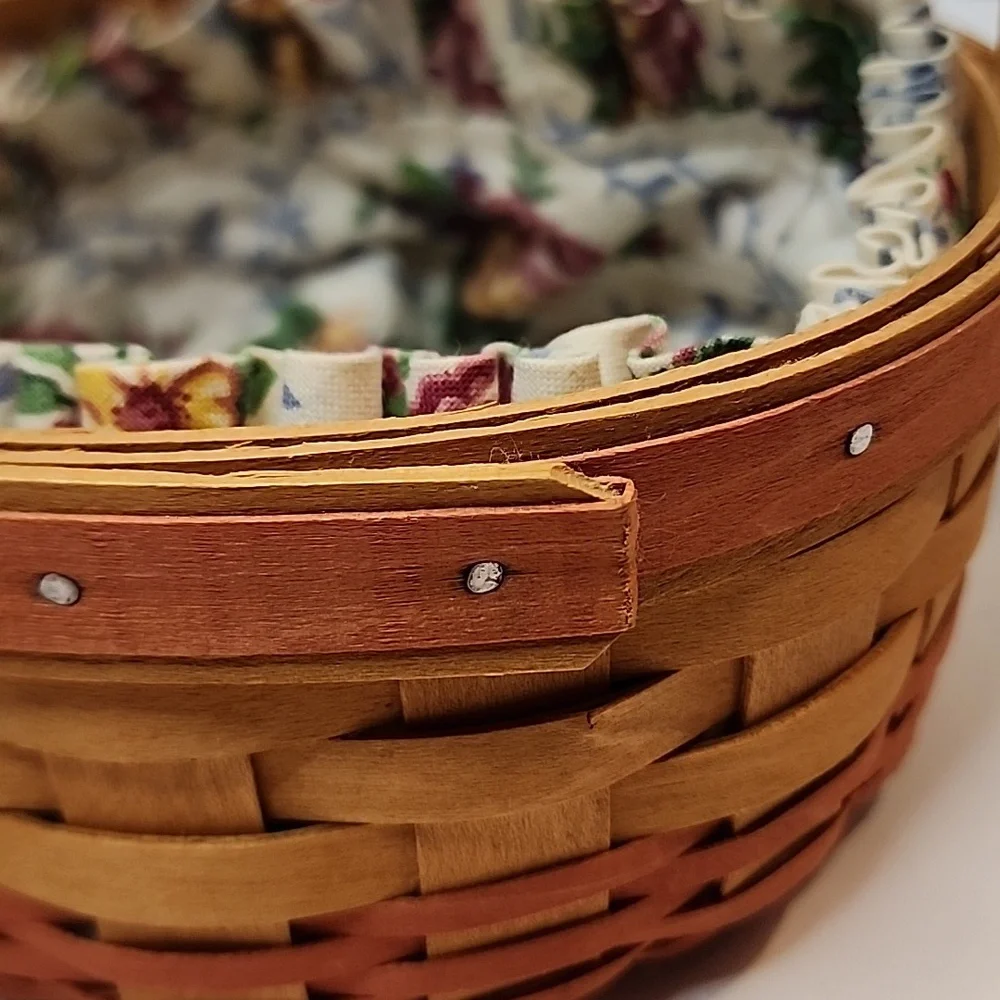 Longaberger branded handwoven